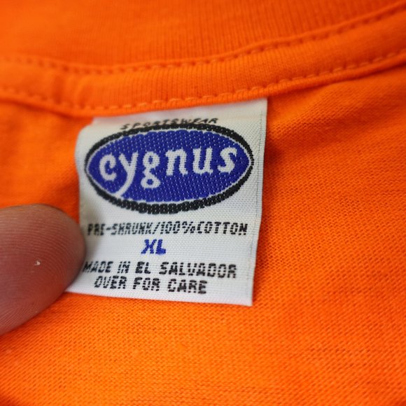 Vintage Incubus Shirt Mens XL Extra Large Orange Y2k Rock Band Concert Tee - Picture 3 of 8